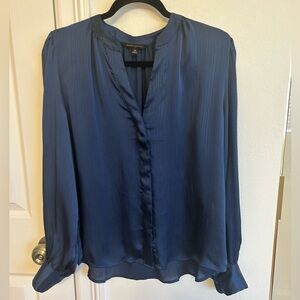 Banana Republic Navy Blue Blouse